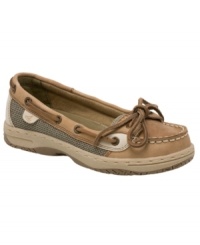 Classic comfort and style will keep her smiling in these boat shoes from Sperry Top-Sider.