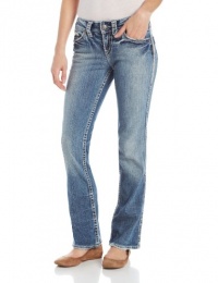 Silver Jeans Juniors Suki Straight Jean Flap 17