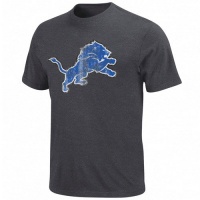 NFL Men's Detroit Lions Vintage Logo III Short Sleeve Basic Tee