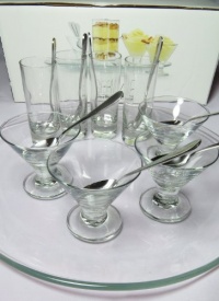 The Cellar Glassware, 18 Piece Mini Dessert Set