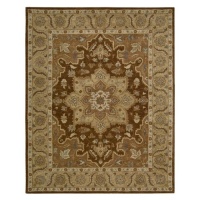 Nourison India House IH66 Area Rug - Chocolate Size - 2.3 x 7.6 ft.