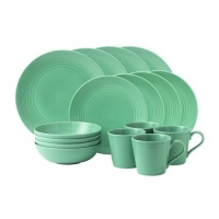 Gordon Ramsay Maze 16-Piece Dinnerware Set, Teal