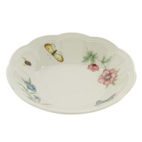 Lenox Butterfly Meadow Bone Porcelain Fruit Bowl