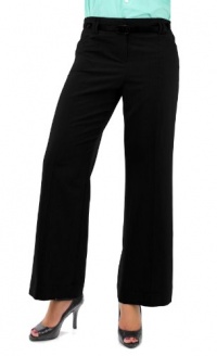 Style&co. Trouser Leg Belted Pants (8, Ebony Black)