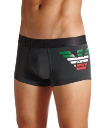 Emporio Armani Men's Big Eagle Microfiber Trunks