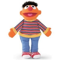 Gund Sesame Street Ernie Finger Puppet 6 Puppets