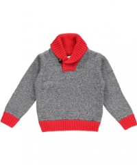 Sean John Cloud Cover Sweater - charcoal gray, 2t