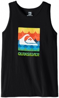 Quiksilver Boys 8-20 Charade Tank, Black, Large/14