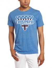 Lucky Brand Men's Big 1 Triumph Flags Graphic Tee