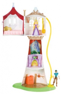 Disney Princess Rapunzel Tower with Flynn Playset