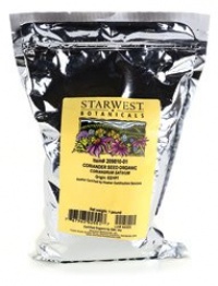 Starwest Botanicals Coriander Seed Organic -- 1 lb