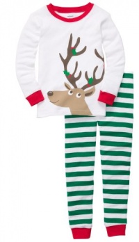 Carter's Boys' 2-Pc L/S Holiday Set - Reindeer - 2T