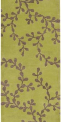 Surya Artist Studio ART-193 Area Rug - Lime/Brown