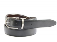 Club Room Men's Black / Brown Reversible 1.25 Belt (42)