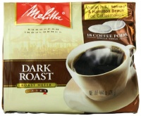 Melitta Coffee Pods for Senseo and Hamilton Beach Pod Brewers, Dark Roast, 18 pods, (Pack of 6)