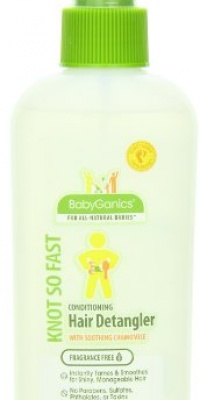 BabyGanics Conditioning Hair Detangler, 6 Fluid Ounce