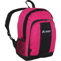 Everest Luggage Backpack with Front and Side Pockets