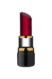 Kosta Boda Make Up Lipstick Sculpture, Mini, Raspberry