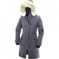 Canada Goose Ladies Kensington Parka,Mid Grey,Large