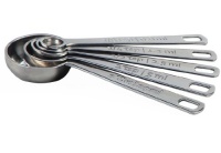 Le Creuset Stainless Steel Measuring Spoons, Set of 5