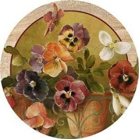 Thirstystone Pansies Coaster Set