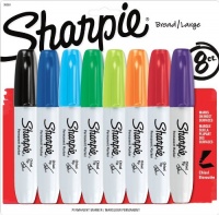 Sharpie Chisel Assorted 8 Pack