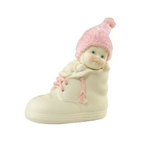 Snowbabies from Department 56 Baby Girl Bootie Figure