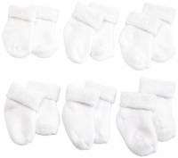 Gerber Unisex-Baby Newborn 6 Pack Cozy Designer Socks