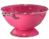 Calypso Basics 3 Quart powder coated  Colander, Magenta