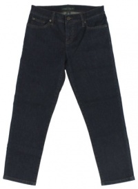 Lauren Jeans Co. Women's Modern Straight Cropped Jeans