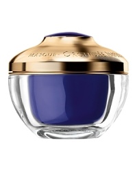 Enhanced with orchid butter, this ultra-nourishing mask delivers the exceptional anti-aging benefits of a professional skincare treatment at home. The powerful action of the complete age-defying Imperial Orchid Molecular Extract is prolonged in this intensive treatment mask through a concentrate of targeted active ingredients. With continued use, the Guerlain Orchidee Imperiale mask provides firmer, more toned skin that is nourished and hydrated so that signs of fatigue no longer show in the complexion. An energizing boost provides immediate radiance-enhancing effects to the complexion, revitalizing tired-looking skin. It smoothes the texture of the skin, diminishing the appearance of wrinkles.