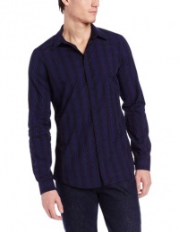 Calvin Klein Sportswear Men's Ombre Plaid Poplin Shirt