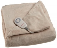 Sunbeam TSM8US-R783-32A00 Microplush Heated Throw, Sand