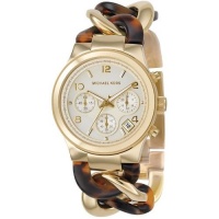 Michael Kors MK4222 Chain Bracelet Gold/Tortoise Watch