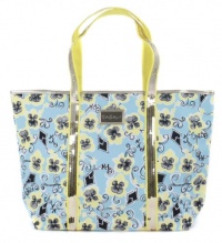 Lilly Pulitzer Kappa Alpha Theta Shorely Blue Sparkle Tote Handbag