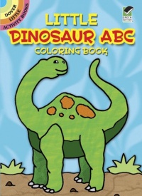 Little Dinosaur ABC Coloring Book (Dover Little Activity Books)