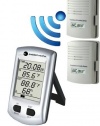 Ambient Weather WS-0101-X2 Wireless Thermo-Hygrometer with Two Remote Sensors, Calibration