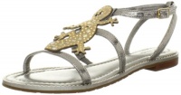 Kate Spade New York Women's Slick Sandal,Pewter,6 M US