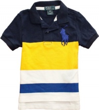 Ralph Lauren Baby Boys Big Pony Mesh Polo, Navy, , 18 Month