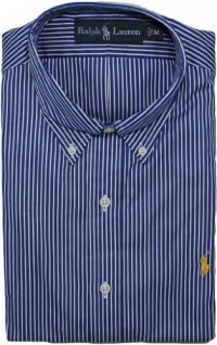 Polo Ralph Lauren Men's Custom-Fit Striped Sport Shirt