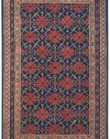 Safavieh Classics Collection CL303A Handmade Black and Dark Red Wool Area Runner, 2-Feet 3-Inch by 4-Feet