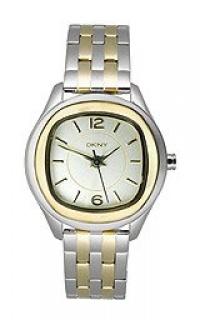 DKNY Round Two-Tone Steel Bracelet Women's watch #NY8828