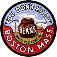 Boston Beans 18x18 Reclaimed Wood Sign Wall Decor Art