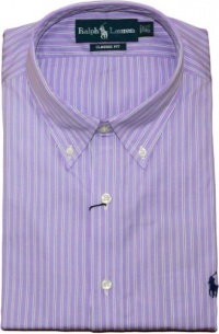 Polo Ralph Lauren Men's Classic Fit Striped Dress Shirt