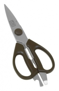 Chicago Cutlery Walnut Tradition Kitchen Scissors, Brown