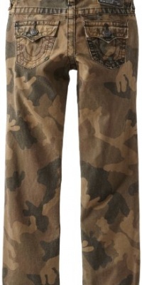 True Religion Boys 8-20 Jack Canvas Camo Pant, Navarte, 10