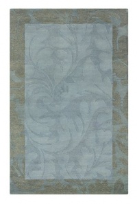 Rizzy Home PR0275 Pandora 3-Feet by 5-Feet Area Rug, Blue