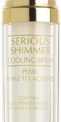 Hampton Sun Serious Shimmer Cooling Spray, Pearl, 1.0 Ounce