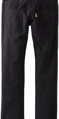 Levi's Boys 8-20 511 Slim Fit Jean, Black Dobby, 16/Regular