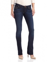 True Religion Women's Halle Skinny Jean In Blue Crow Wash